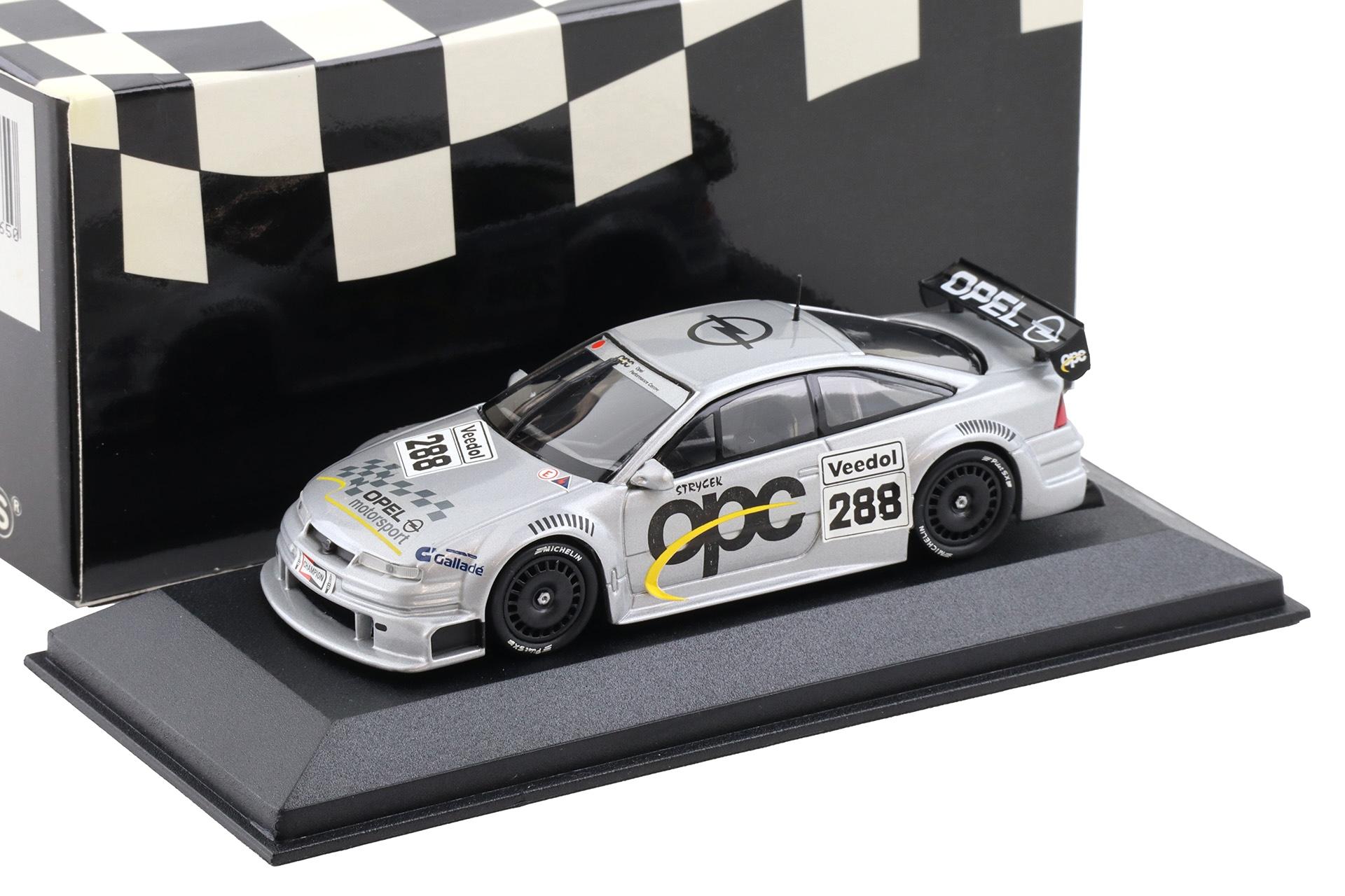 1:43 Minichamps Opel Calibra V6 4x4 Veedol Pokal 1999 V.Strycek #288