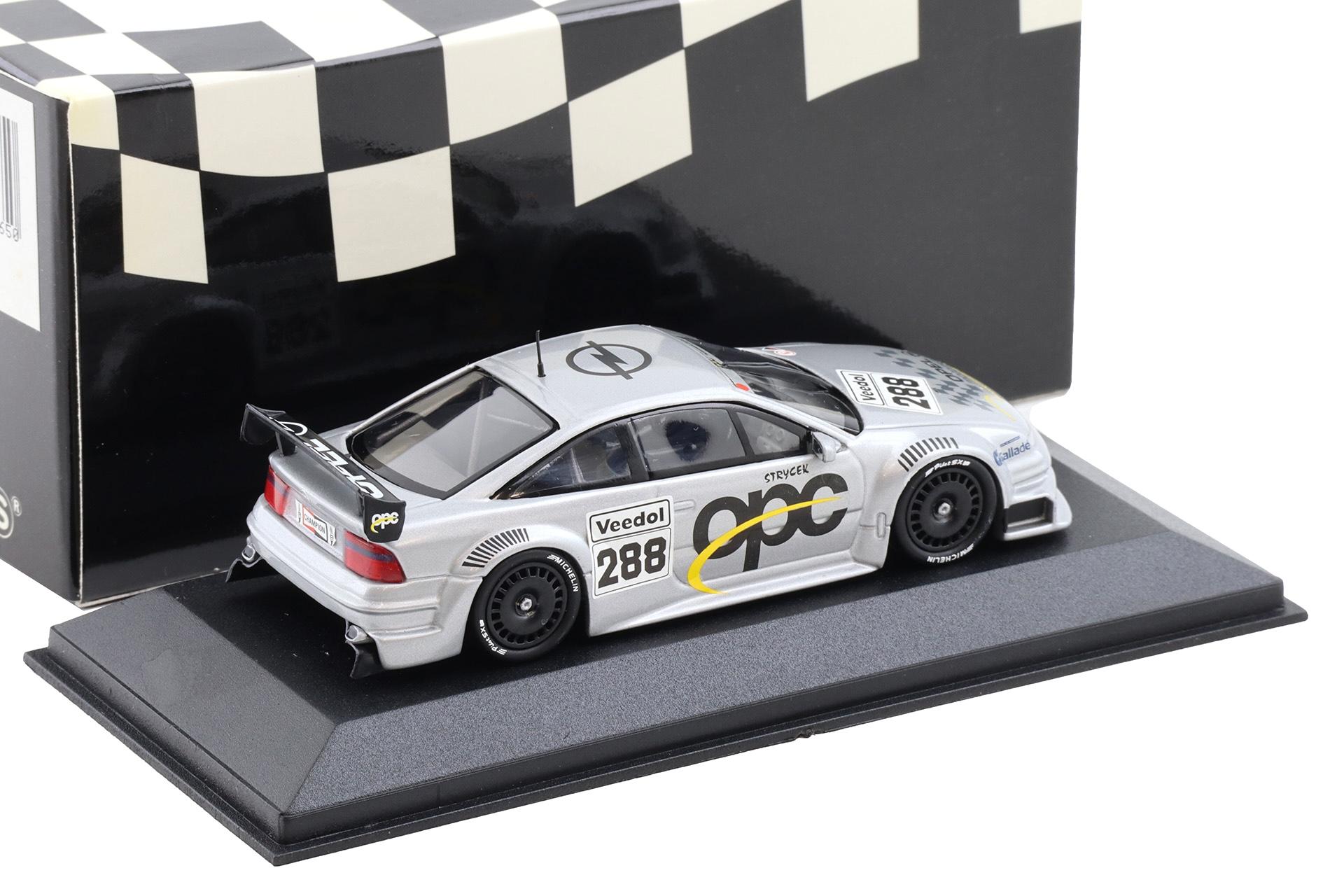 1:43 Minichamps Opel Calibra V6 4x4 Veedol Pokal 1999 V.Strycek #288