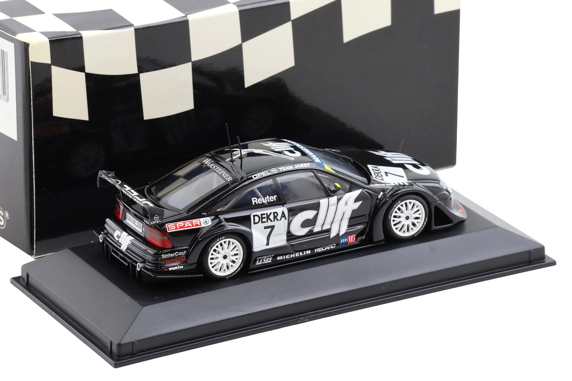1:43 Minichamps Opel Calibra V6 4x4 DTM 1996 Team Joest #7 M.Reuter Cliff