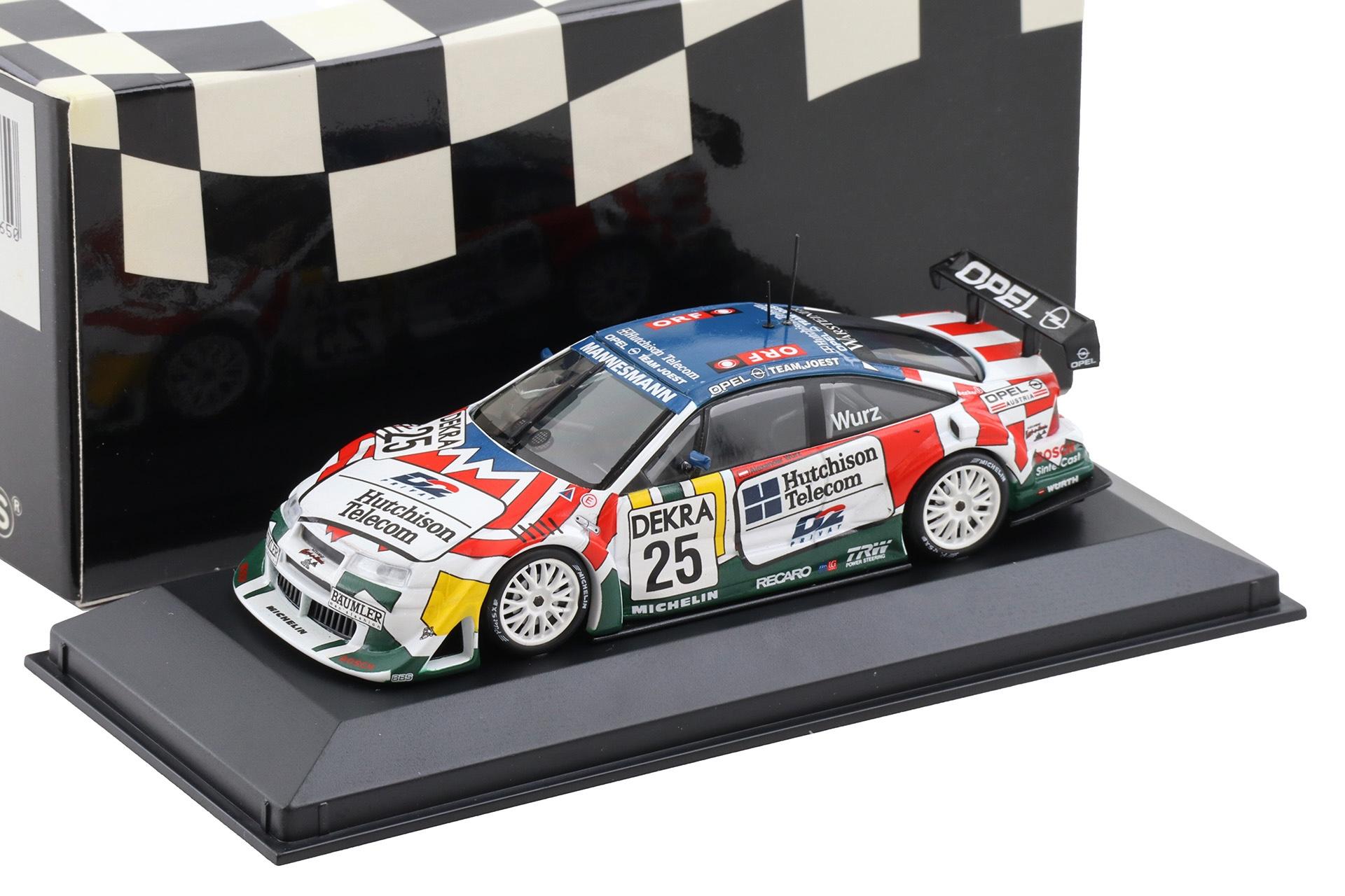 1:43 Minichamps Opel Calibra V6 4x4 ITC 1996 Team Joest #25 A.Wurz