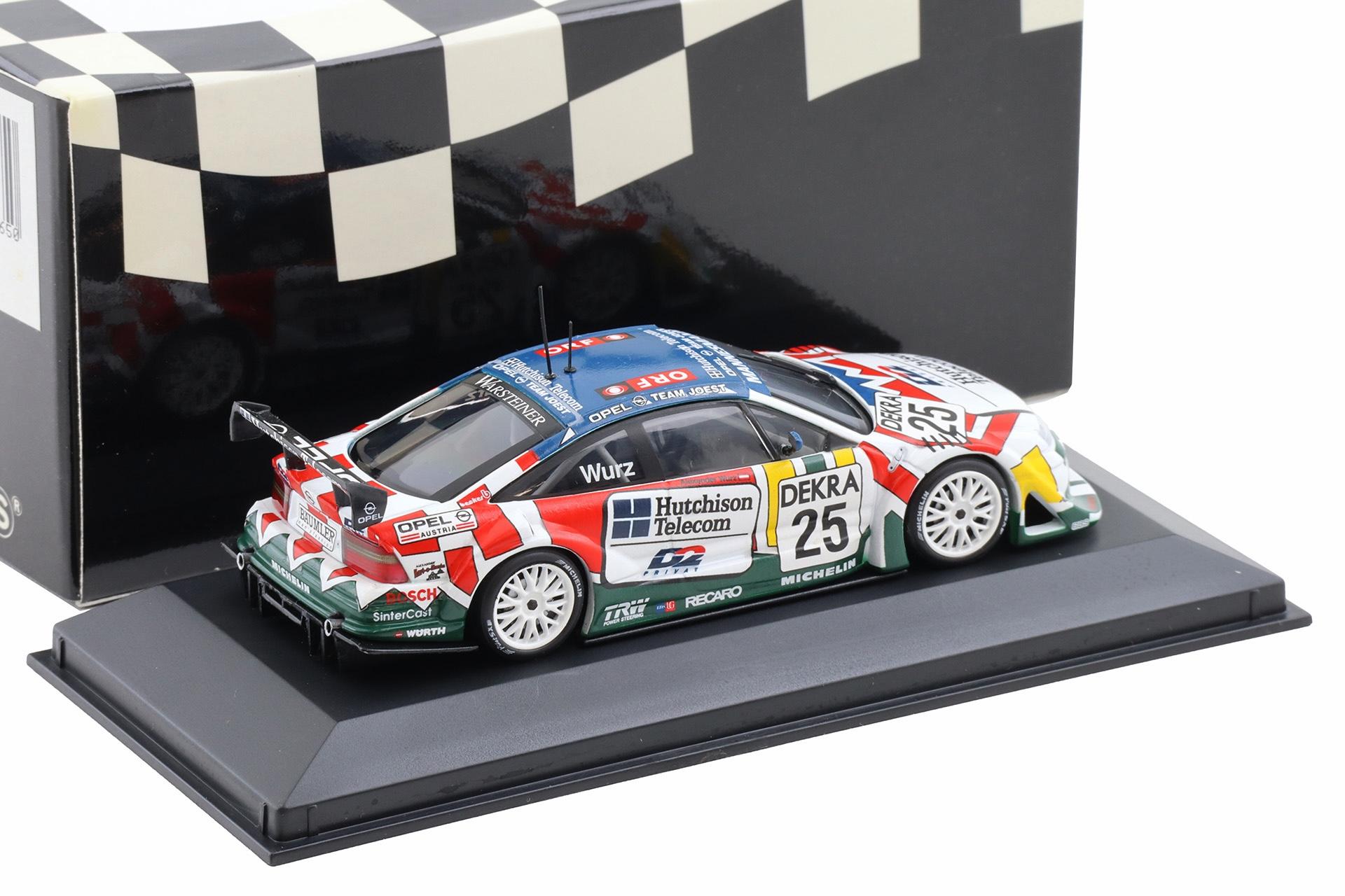 1:43 Minichamps Opel Calibra V6 4x4 ITC 1996 Team Joest #25 A.Wurz
