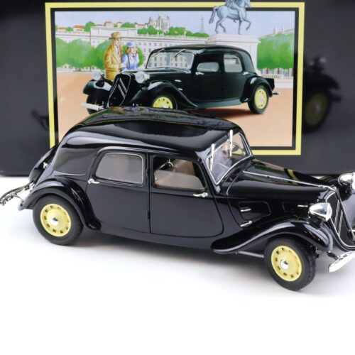 1:18 Solido Citroen Traction 11 B black 1938 with metal box