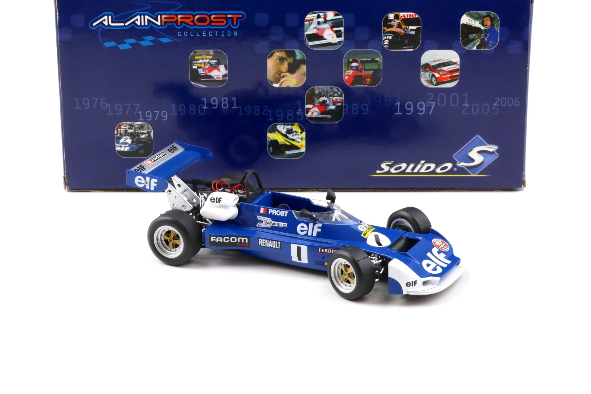 1:18 Solido Formula 1 Renault MK Alain Prost 1977 #1