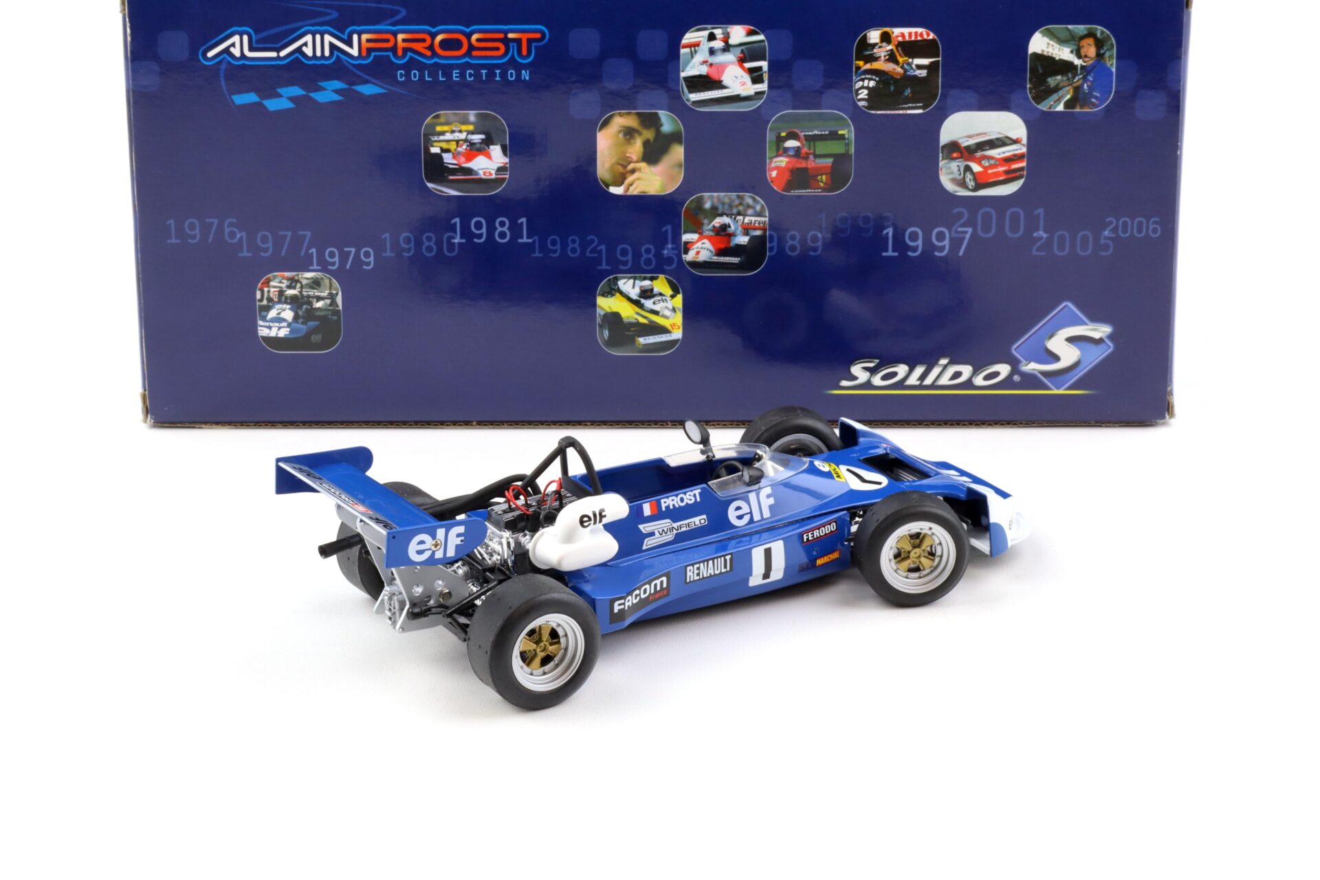 1:18 Solido Formula 1 Renault MK Alain Prost 1977 #1
