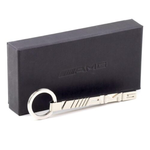 Original Mercedes AMG Schriftzug Schlüsselanhänger Keychain Metal B66957154