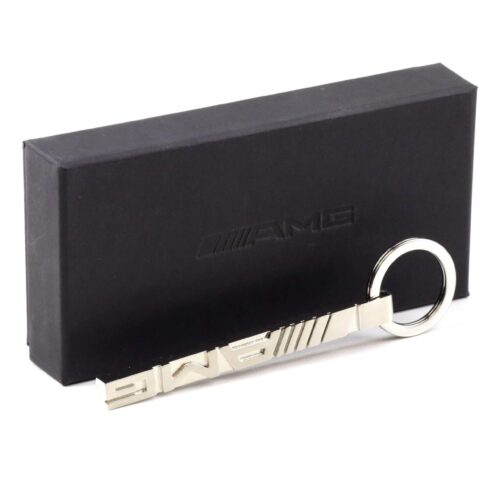 Original Mercedes AMG Schriftzug Schlüsselanhänger Keychain Metal B66957154