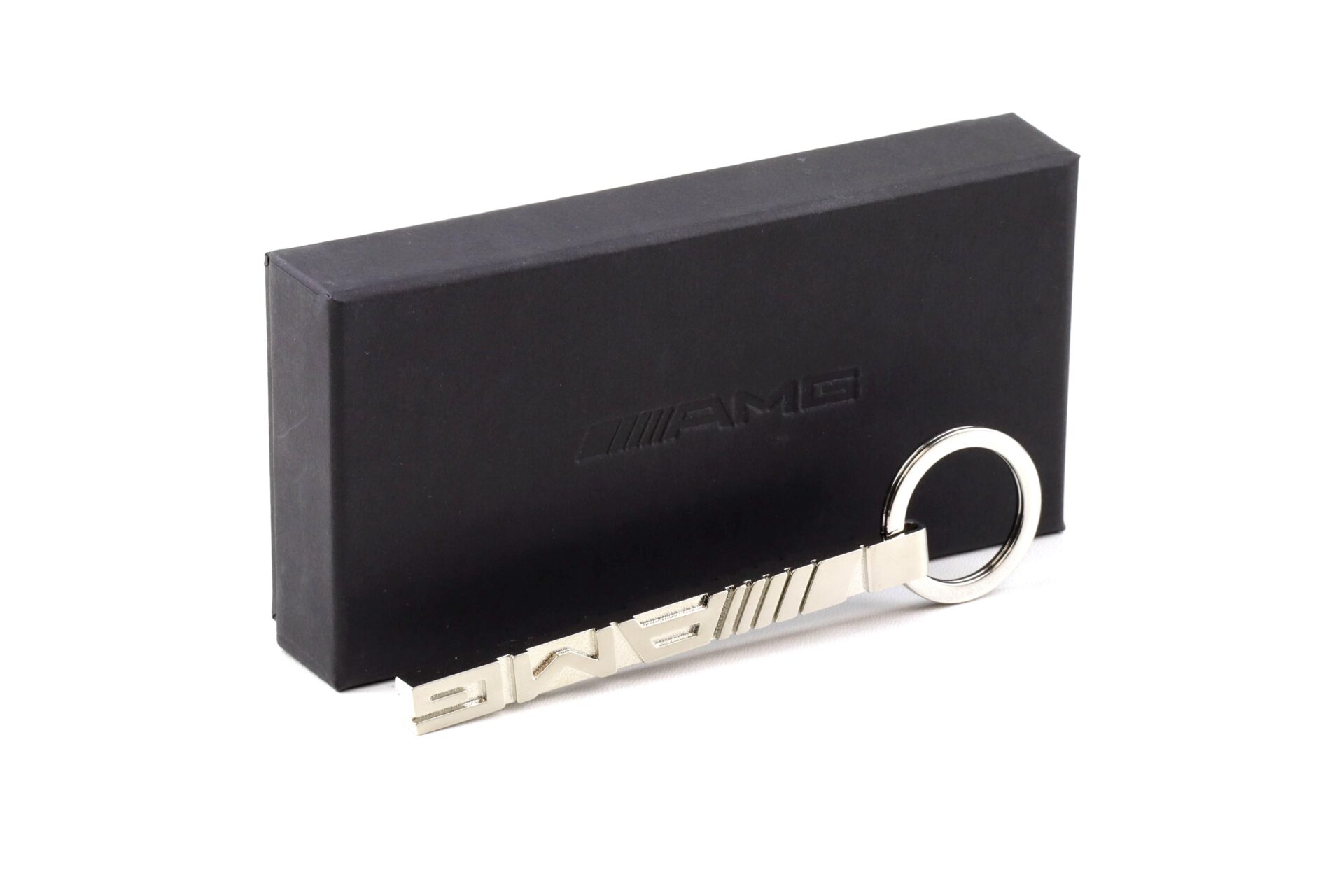 Original Mercedes AMG Schriftzug Schlüsselanhänger Keychain Metal B66957154