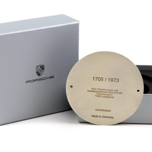 Original Porsche 911 RS 2.7 Grill Badge 1973 blue Emblem WAP DEALER VERSION