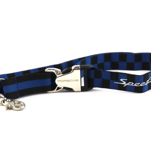 Original Porsche Schlüsselanhänger Lanyard Speedster blue/ black WAP DEALER