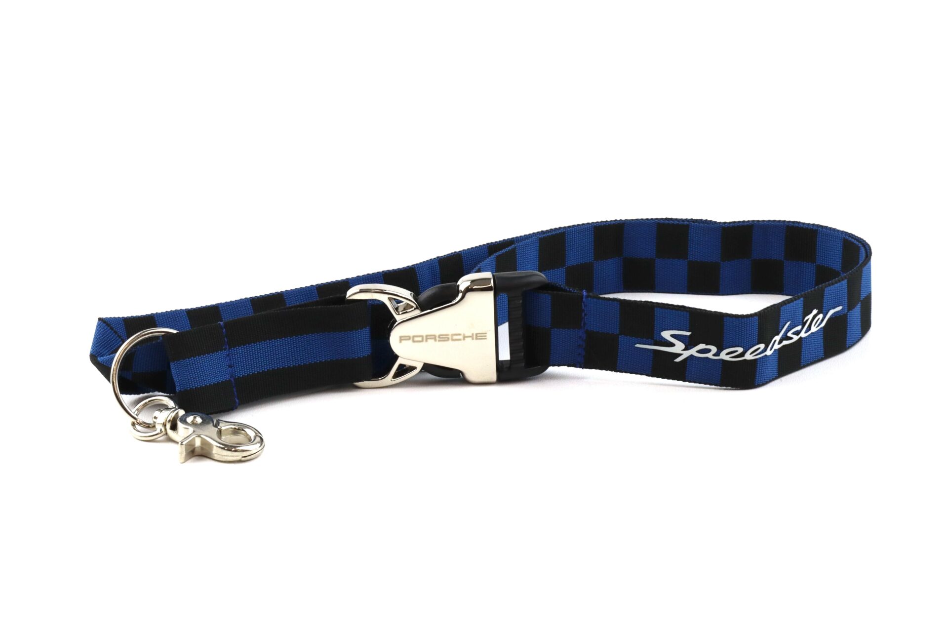 Original Porsche Schlüsselanhänger Lanyard Speedster blue/ black WAP DEALER