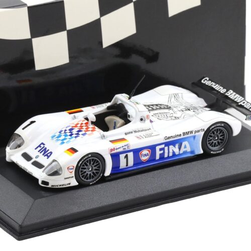 1:43 Minichamps BMW V12 Le Mans #1 FINA Stuck/ Soper/ Kristensen