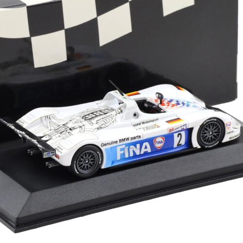 1:43 Minichamps BMW V12 Le Mans #2 FINA Winkelhock/ Martini/ Cecotto