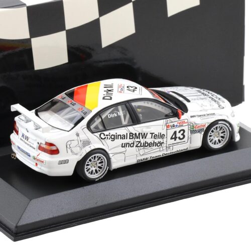1:43 Minichamps BMW 320i E46 Team Deutschland ETCC Barcelona 03 Müller