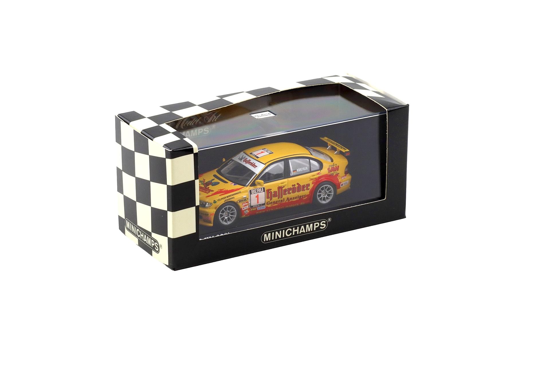 1:43 Minichamps BMW 320i E46 Schubert Motors DMSB PWM 2004 Hürtgen #1