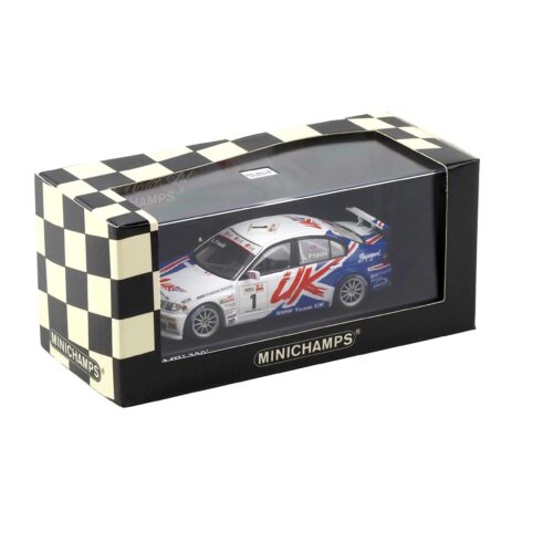 1:43 Minichamps BMW 320i E46 Team UK WTCC 2005 A.Priaulx #1