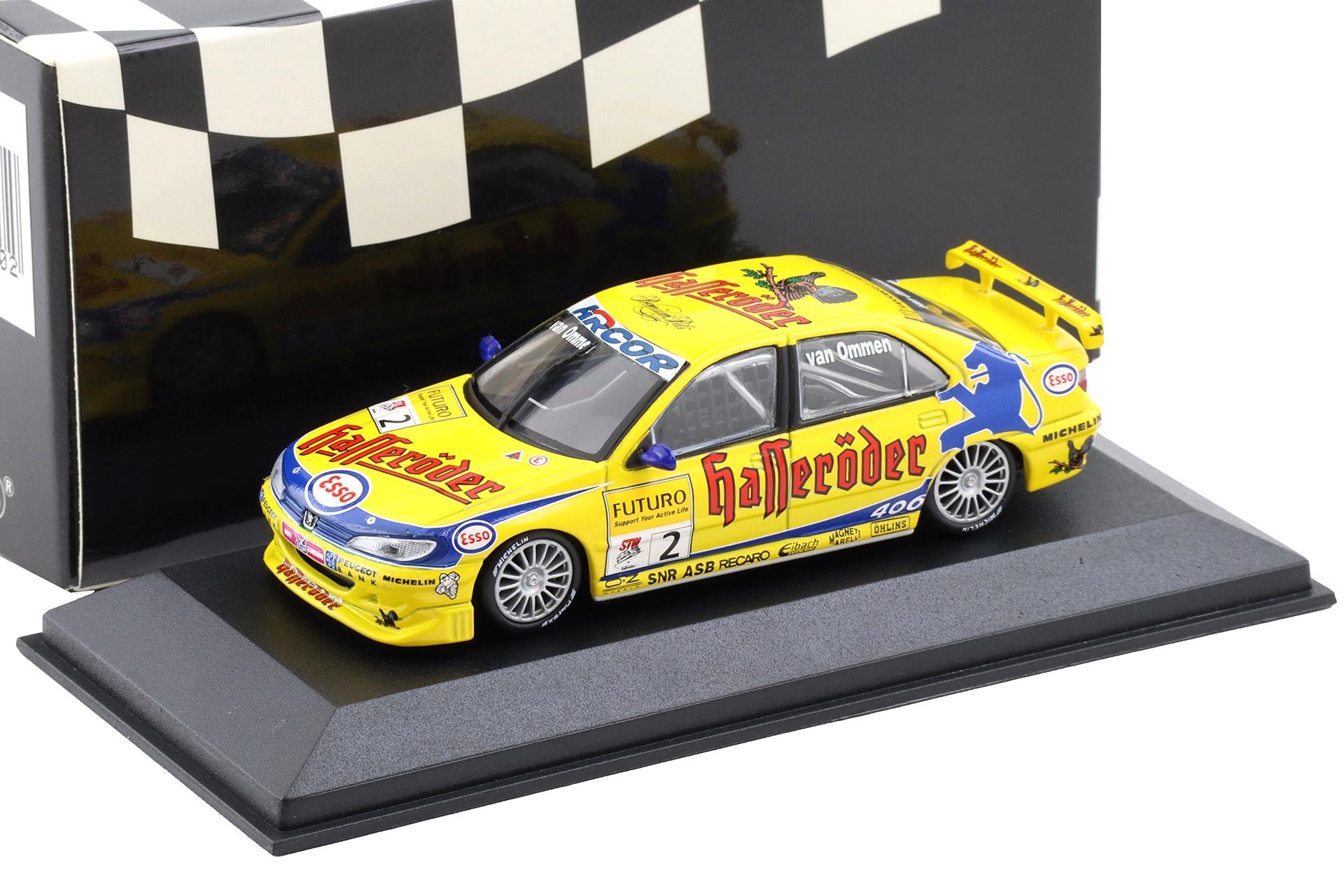 1:43 Minichamps Peugeot 406 STW 1998 Team Peugeot #2 Ommen Hasseröder
