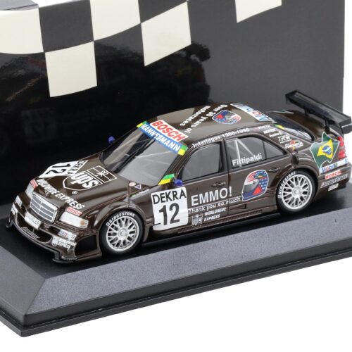 1:43 Minichamps Mercedes C-Class ITC 1996 Ch. Fittipaldi #12