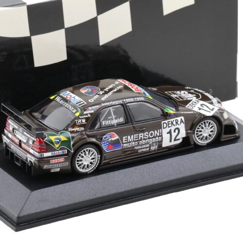 1:43 Minichamps Mercedes C-Class ITC 1996 Ch. Fittipaldi #12