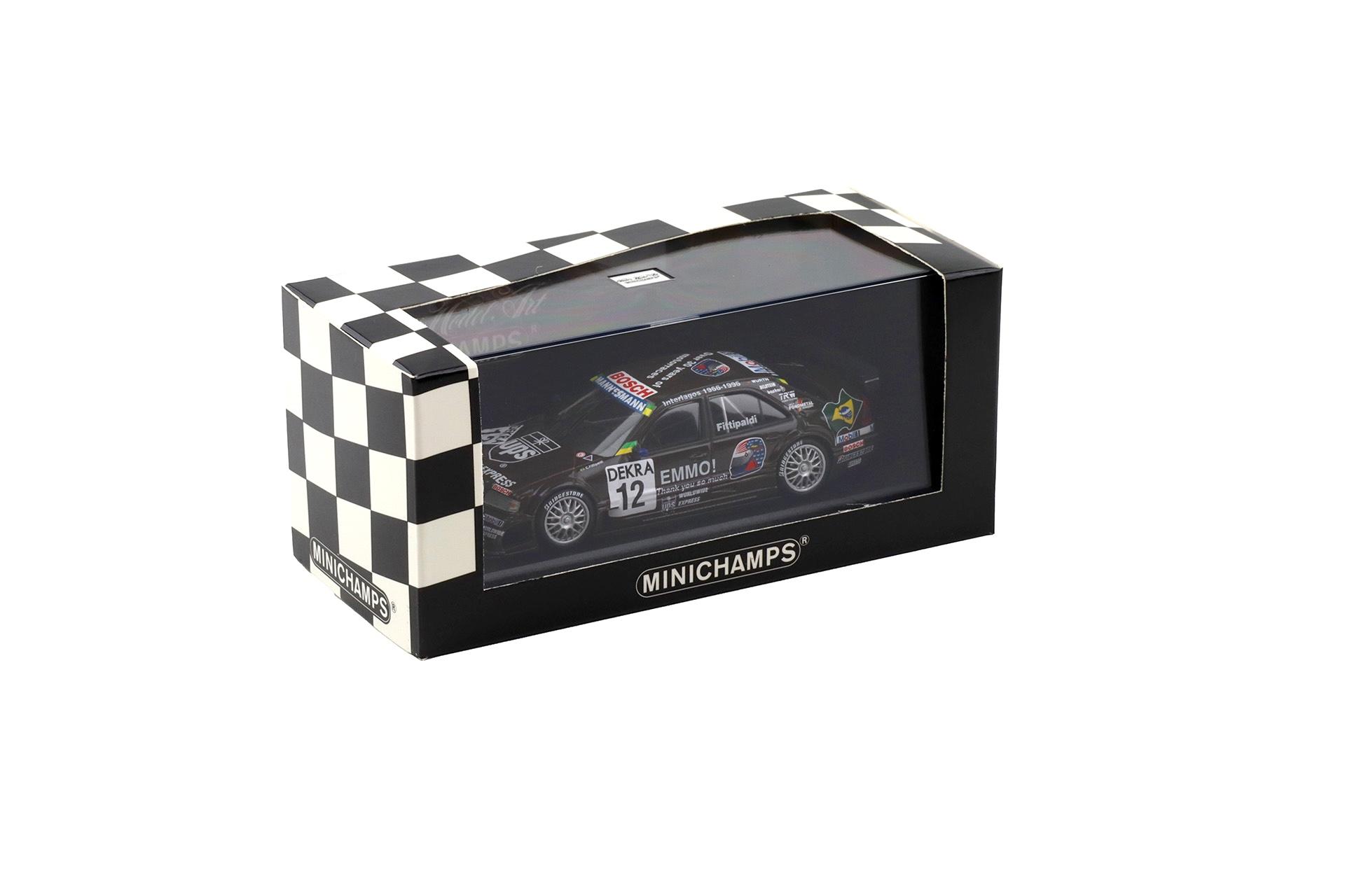 1:43 Minichamps Mercedes C-Class ITC 1996 Ch. Fittipaldi #12