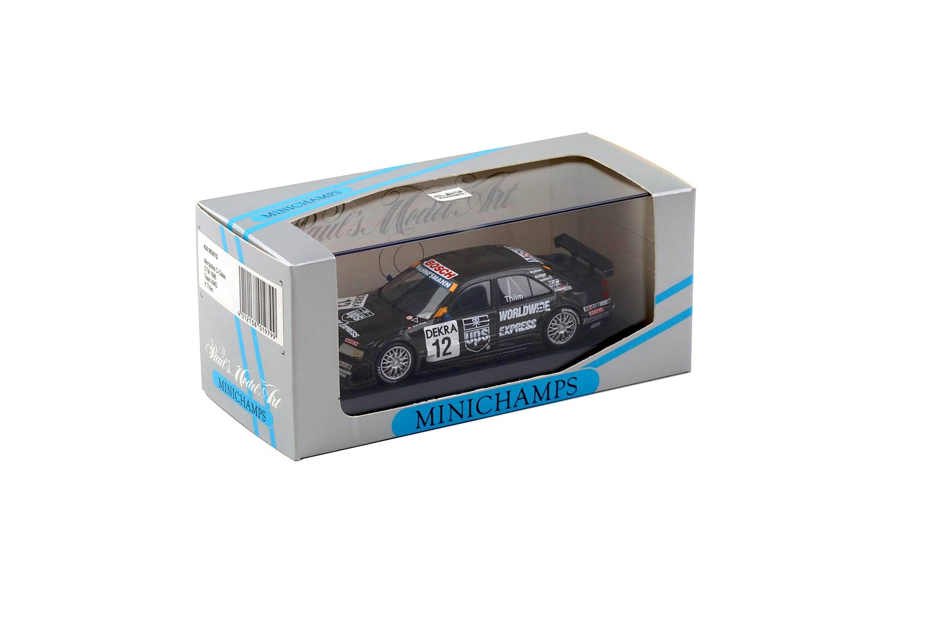 1:43 Minichamps Mercedes C-Class DTM 1996 Team AMG K.Thiim #12