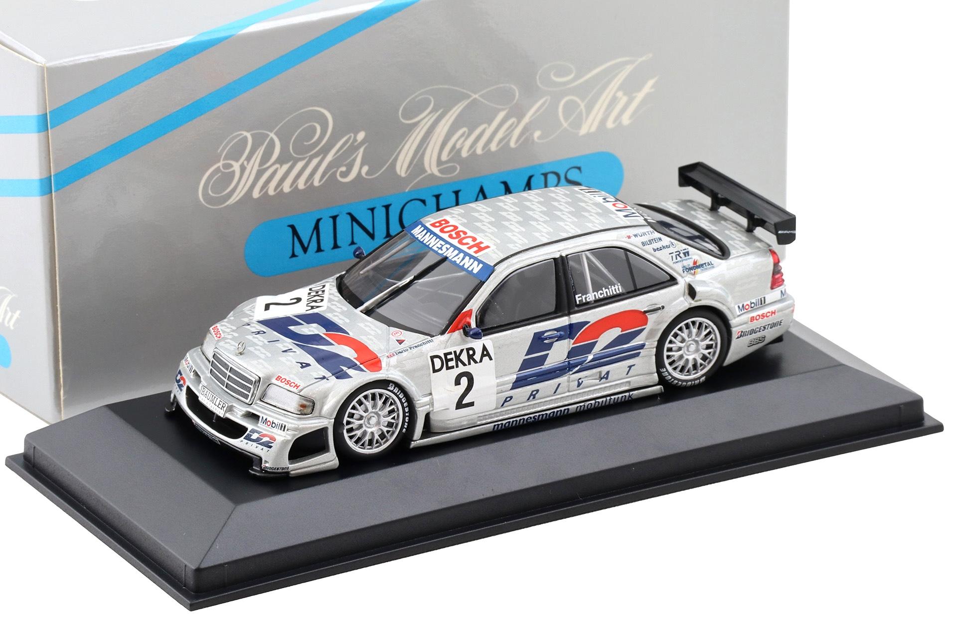 1:43 Minichamps Mercedes C-Class DTM 1996 D2 Team AMG D.Franchitti #2