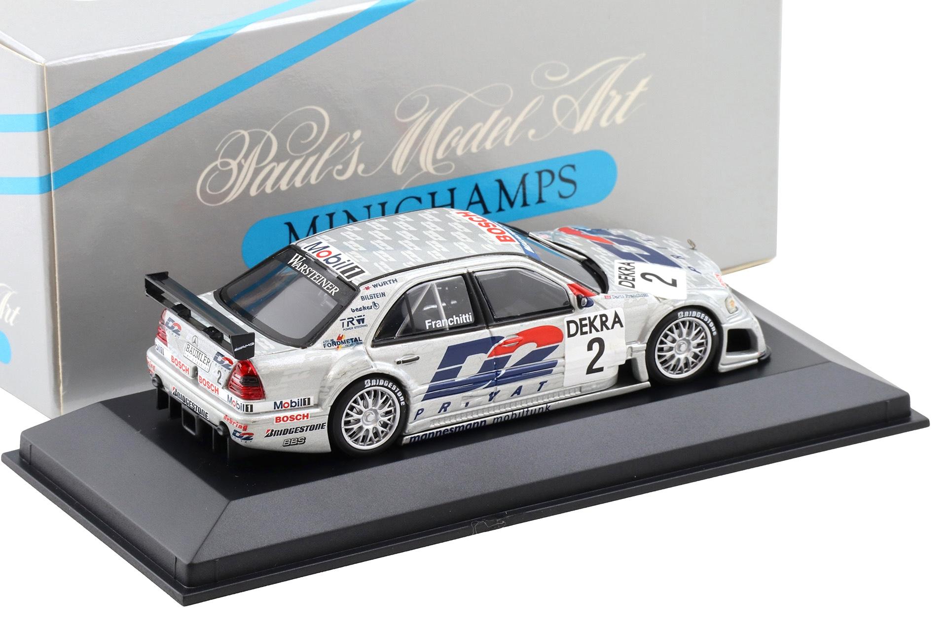1:43 Minichamps Mercedes C-Class DTM 1996 D2 Team AMG D.Franchitti #2