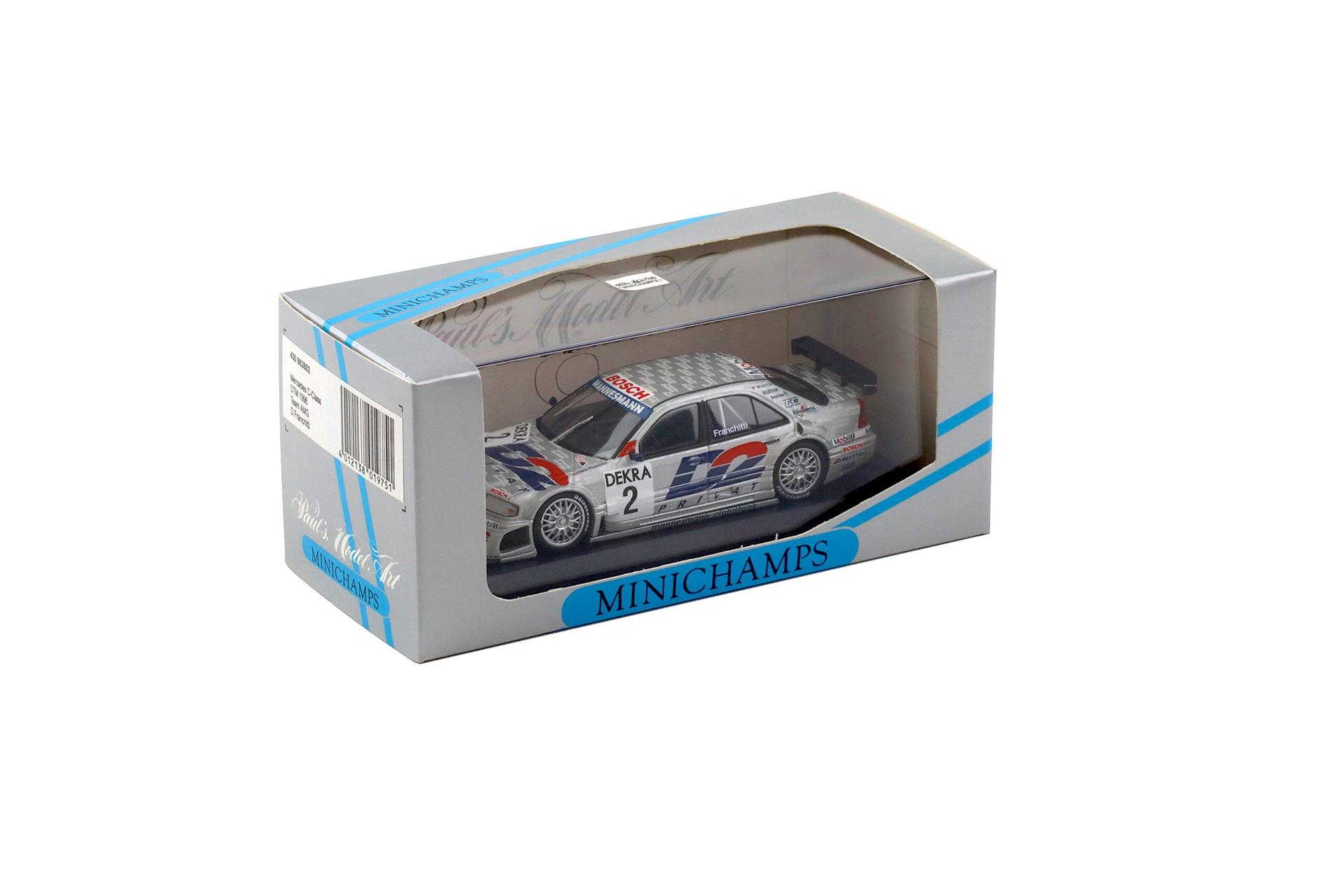 1:43 Minichamps Mercedes C-Class DTM 1996 D2 Team AMG D.Franchitti #2