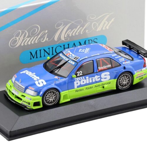 1:43 Minichamps Mercedes C-Class DTM 1996 Team Persson B.Mayländer #22 Point S