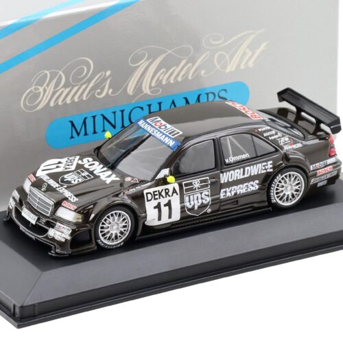 1:43 Minichamps Mercedes C-Class DTM 1996 Team AMG J.v.Ommen #11 Sonax