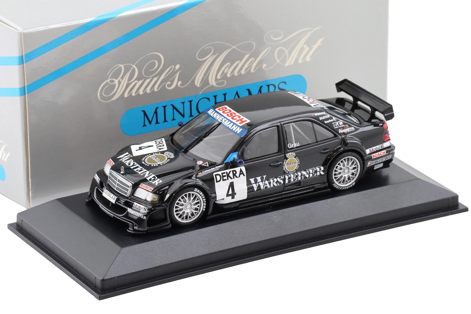 1:43 Minichamps Mercedes C-Class DTM 1996 Team AMG A.Grau #4 Warsteiner