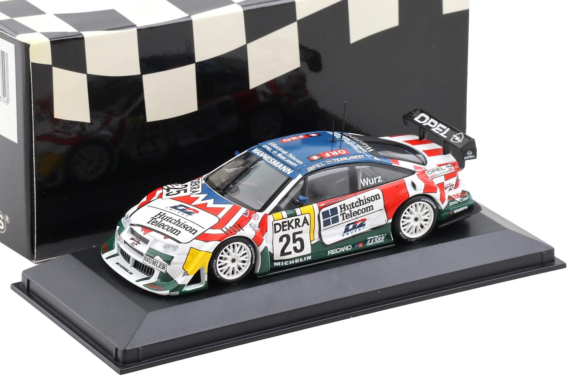 1:43 Minichamps Opel Calibra V6 4x4 ITC 1996 Team Joest #25 A.Wurz