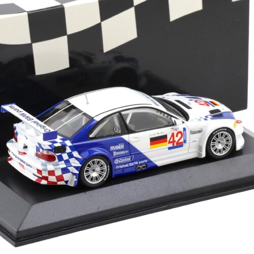 1:43 Minichamps BMW M3 GTR E46 ELMS Jarama #42 Letho/ Müller