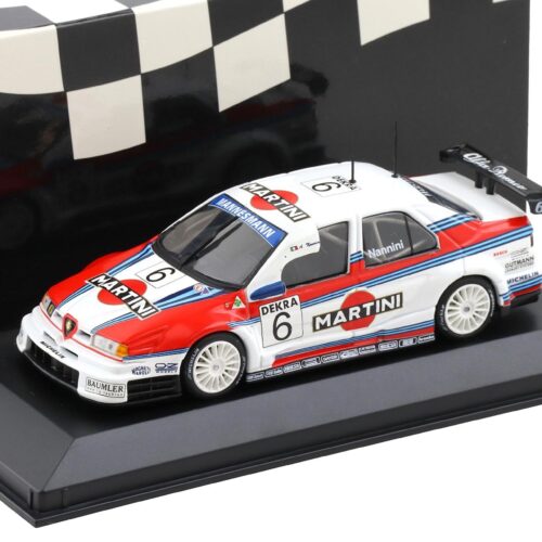 1:43 Minichamps Alfa Romeo 155 V6 TI DTM 1996 Team Alfa Corse A.Nannini #6 Martini