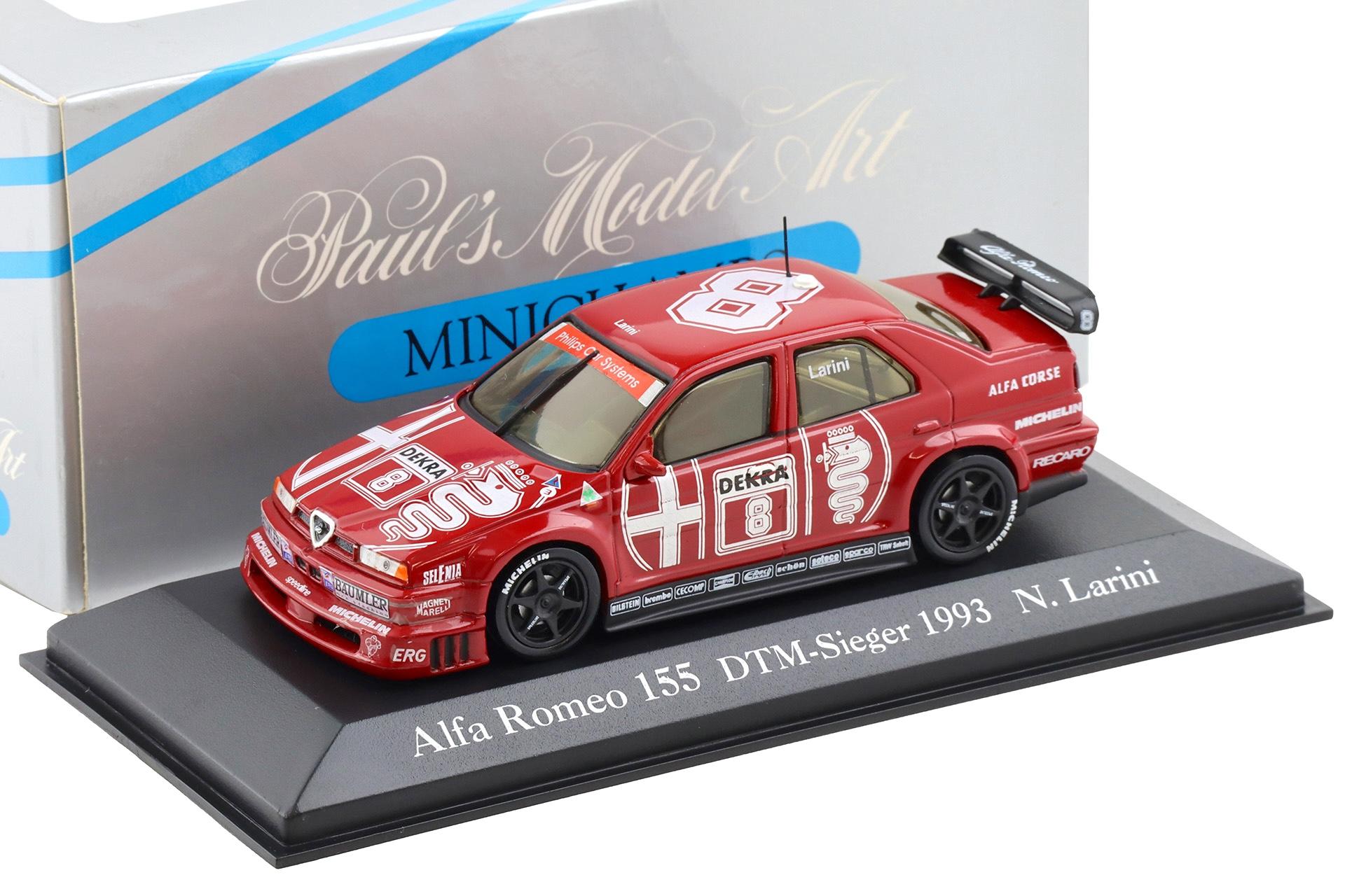 ID 109780 orig.jpg 1:43 Minichamps Alfa Romeo 155 V6 TI DTM 1993 N.Larini #8