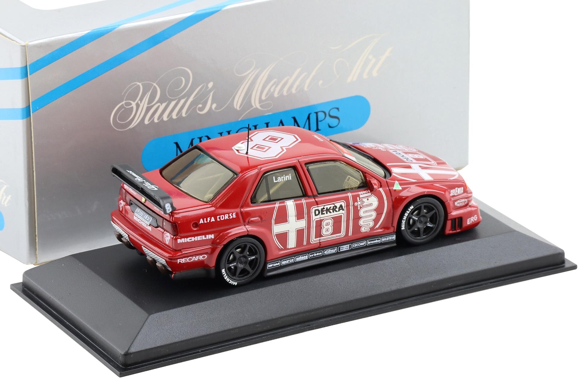 1:43 Minichamps Alfa Romeo 155 V6 TI DTM 1993 N.Larini #8