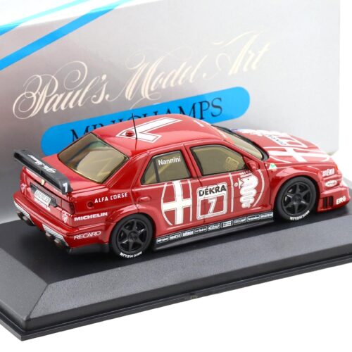 1:43 Minichamps Alfa Romeo 155 V6 TI DTM 1993 A.Nannini #7