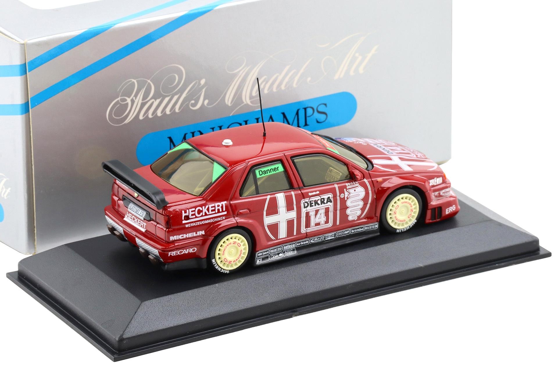 1:43 Minichamps Alfa Romeo 155 V6 TI DTM 1993 Ch. Danner #14