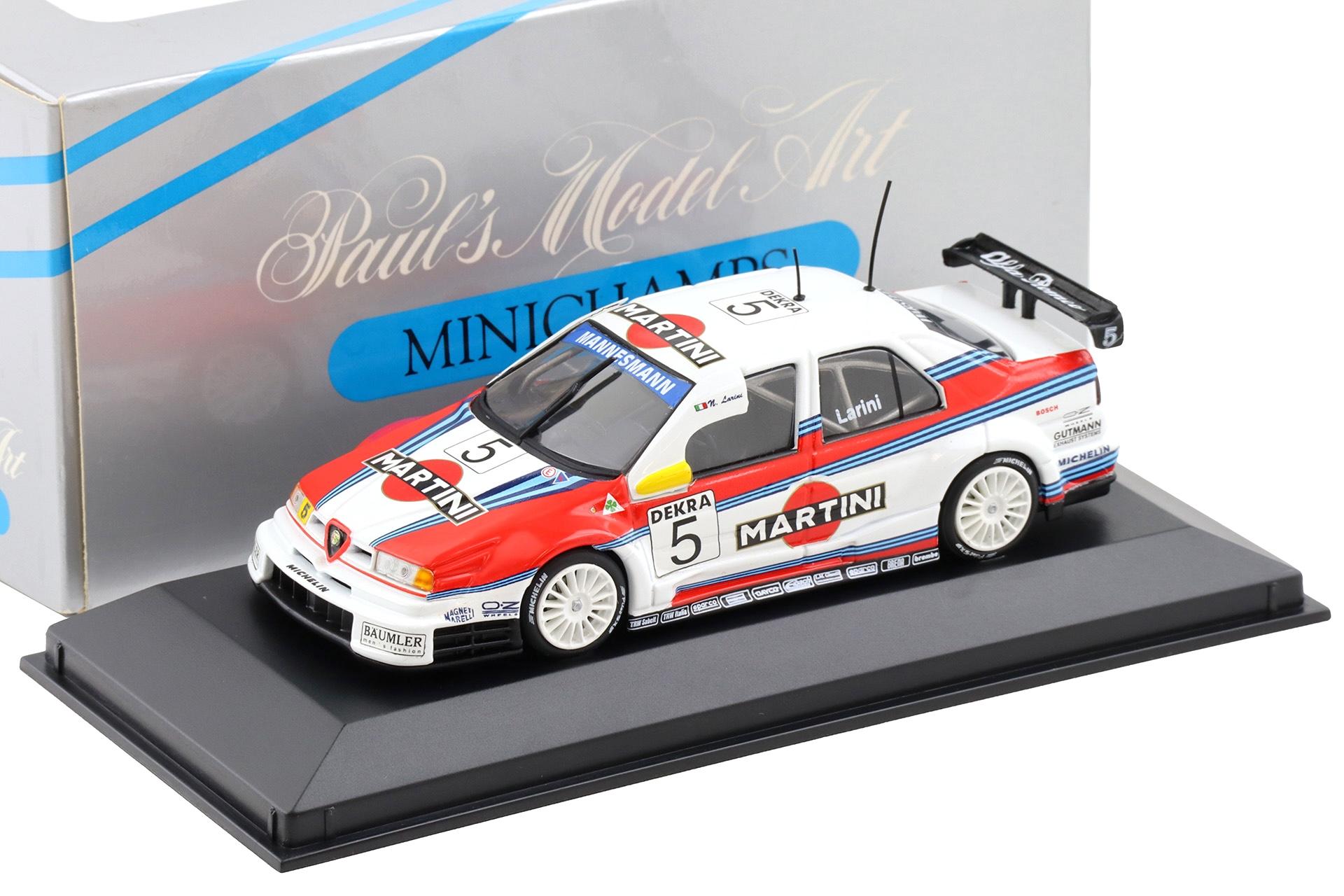 1:43 Minichamps Alfa Romeo 155 V6 TI DTM 1996 Team Alfa Corse N.Larini #5 Martini