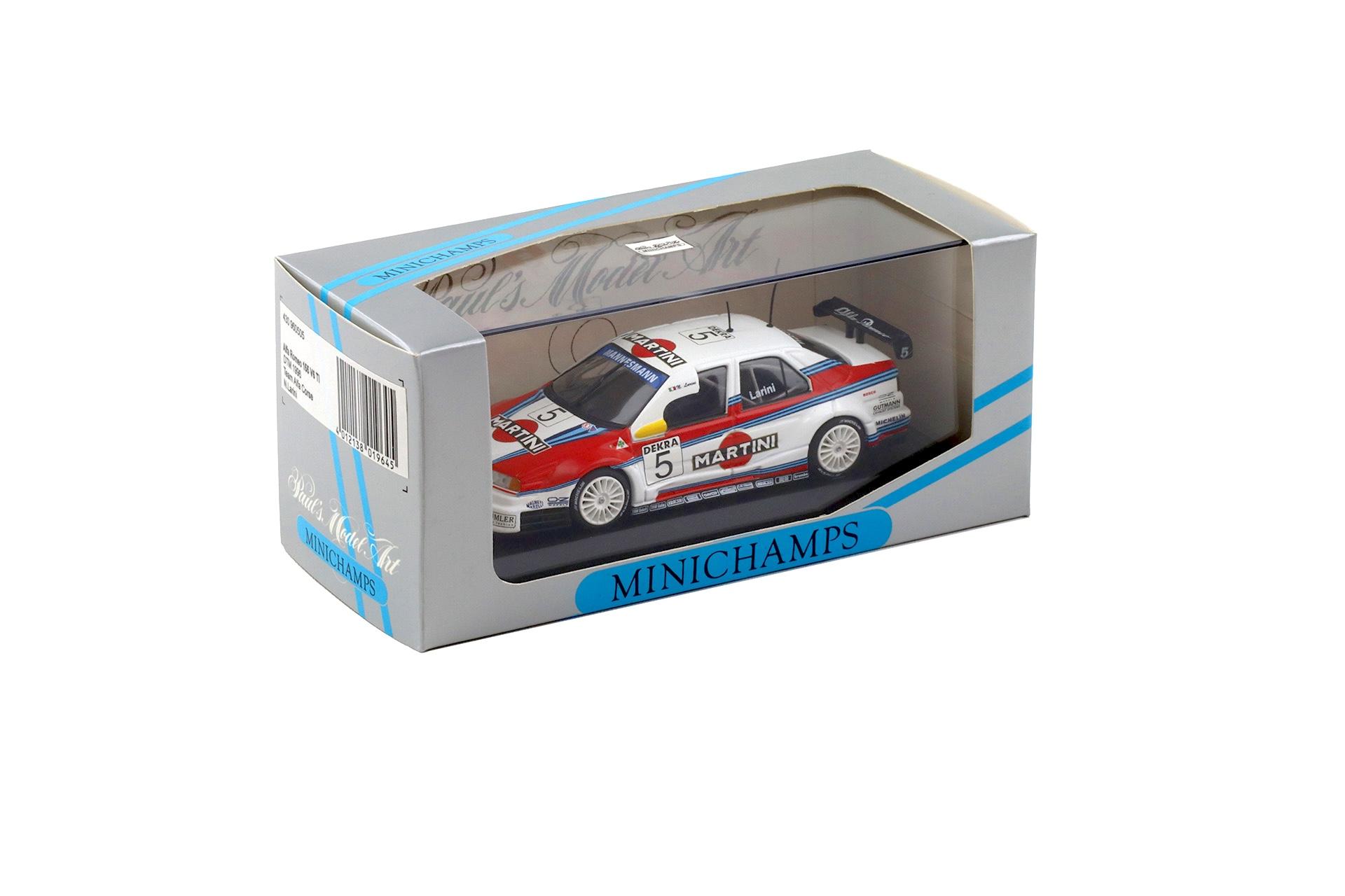 1:43 Minichamps Alfa Romeo 155 V6 TI DTM 1996 Team Alfa Corse N.Larini #5 Martini