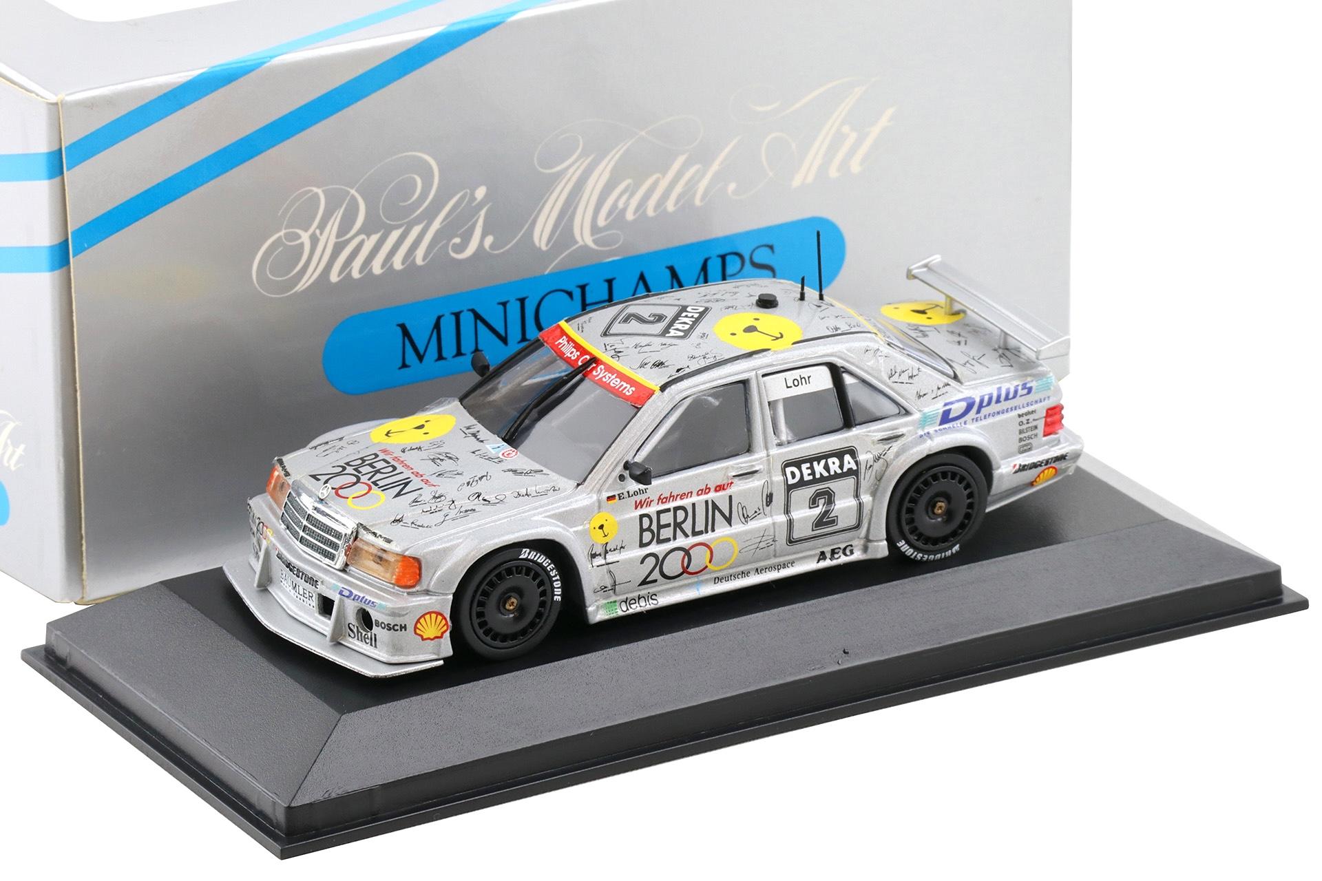 ID 109792 orig.jpg 1:43 Minichamps Mercedes 190E Kl.1 DTM 1993 AMG Berlin 2000 E.Lohr #2