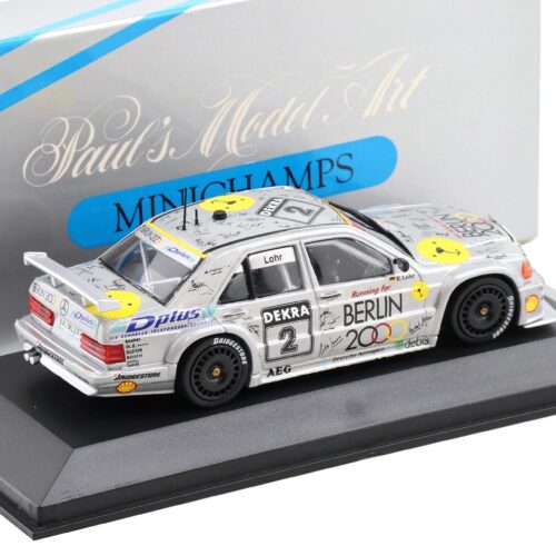 1:43 Minichamps Mercedes 190E Kl.1 DTM 1993 AMG Berlin 2000 E.Lohr #2