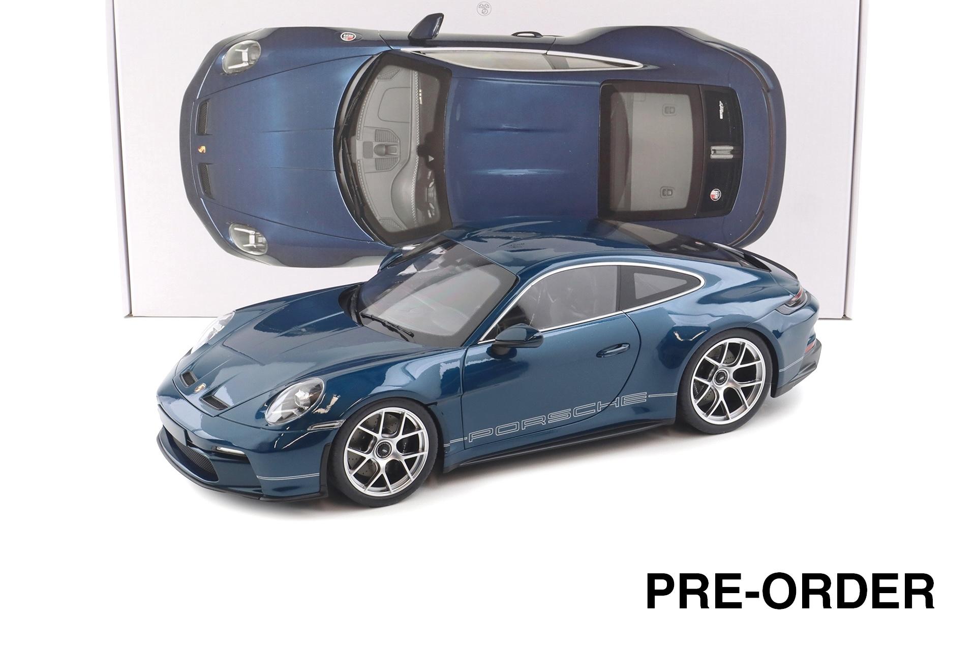 1:12 Norev Porsche 911 992 S/T Sonderwunsch PTS+ Amazonas green - Limited 300 pcs.