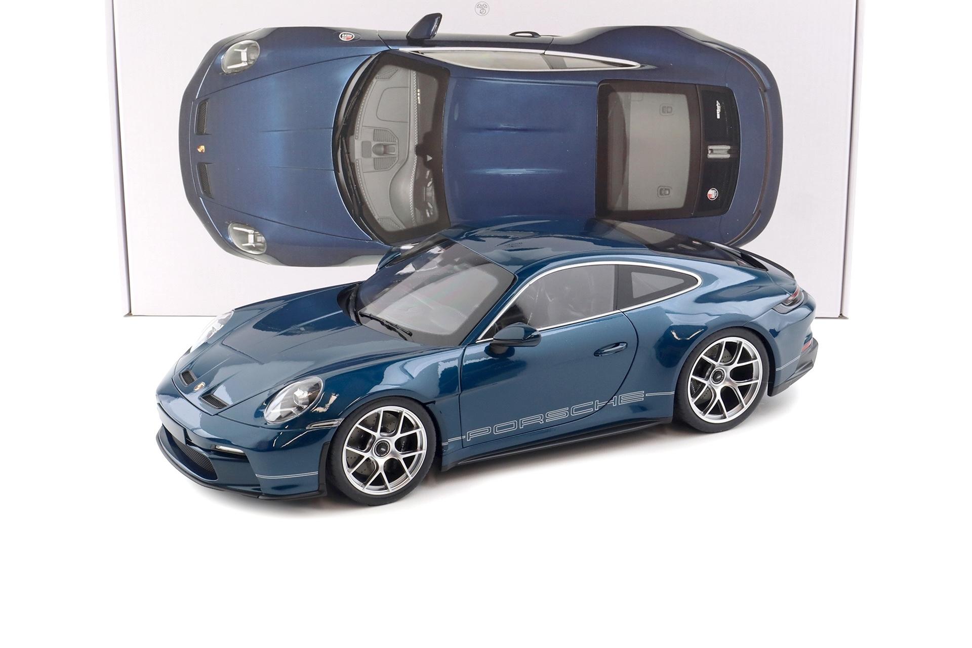 1:12 Norev Porsche 911 992 S/T Sonderwunsch PTS+ Amazonas green - Limited 300 pcs.