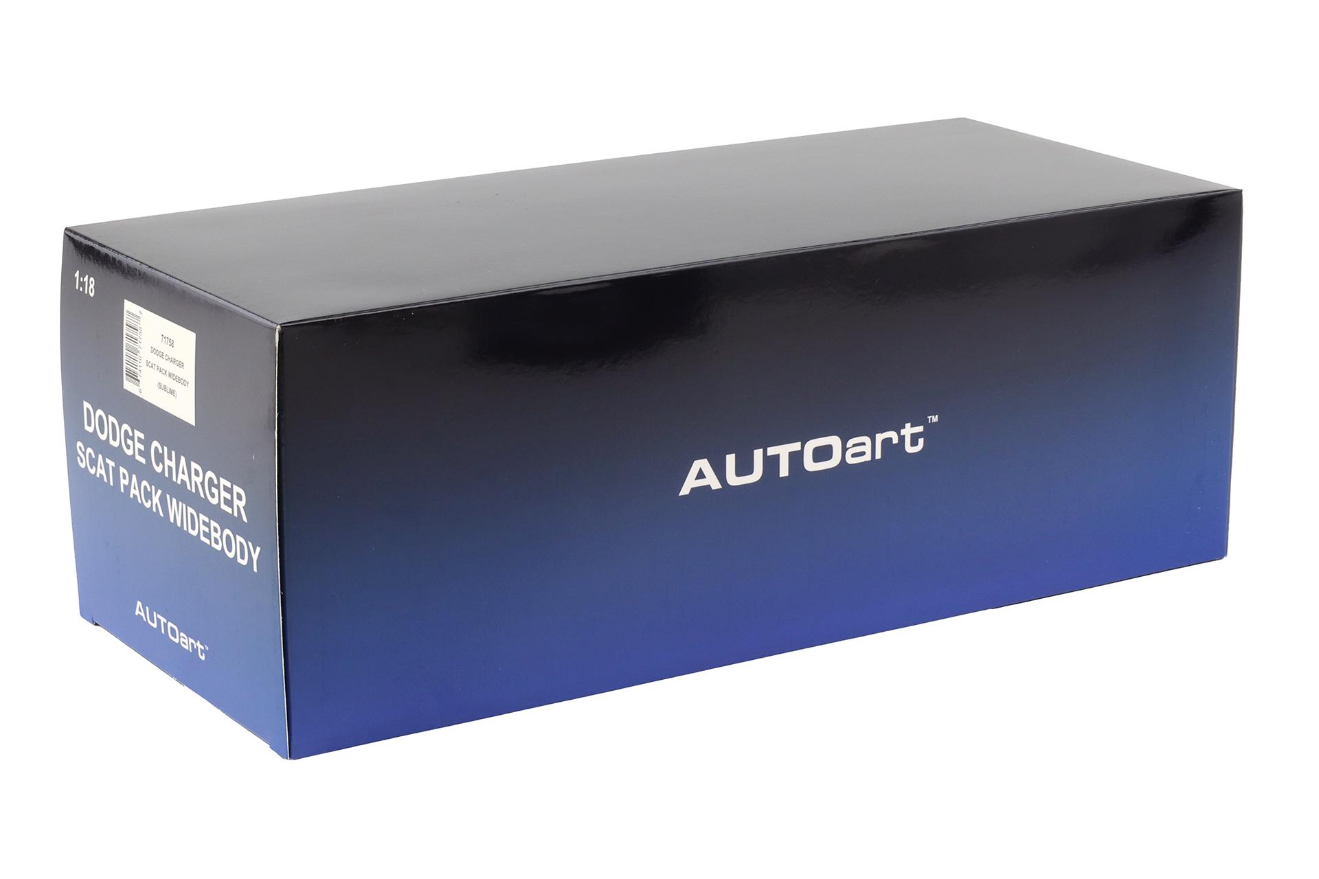 1:18 AUTOart Dodge Charger SCAT PACK Widebody Sublime green 71758