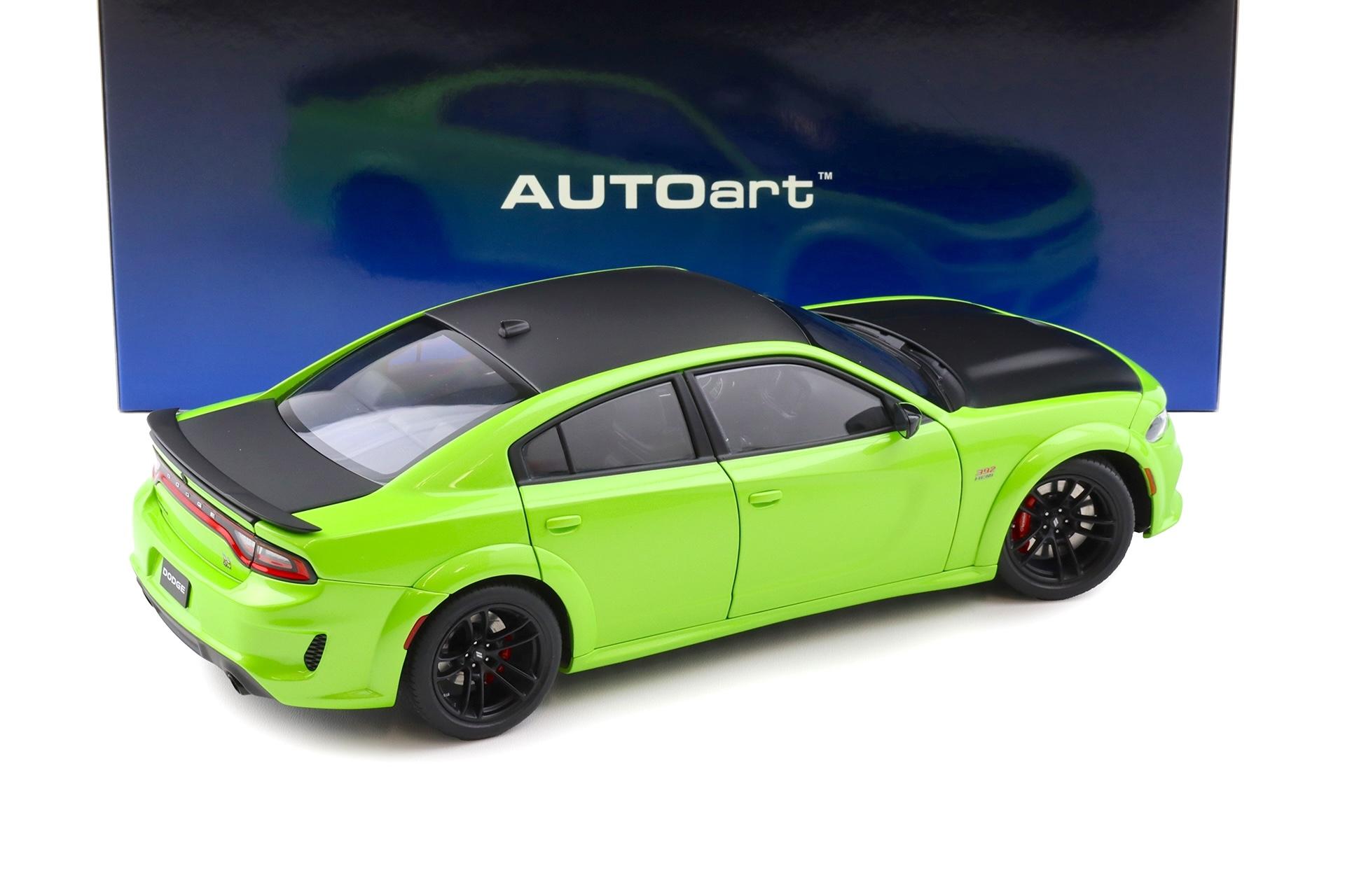 1:18 AUTOart Dodge Charger SCAT PACK Widebody Sublime green 71758