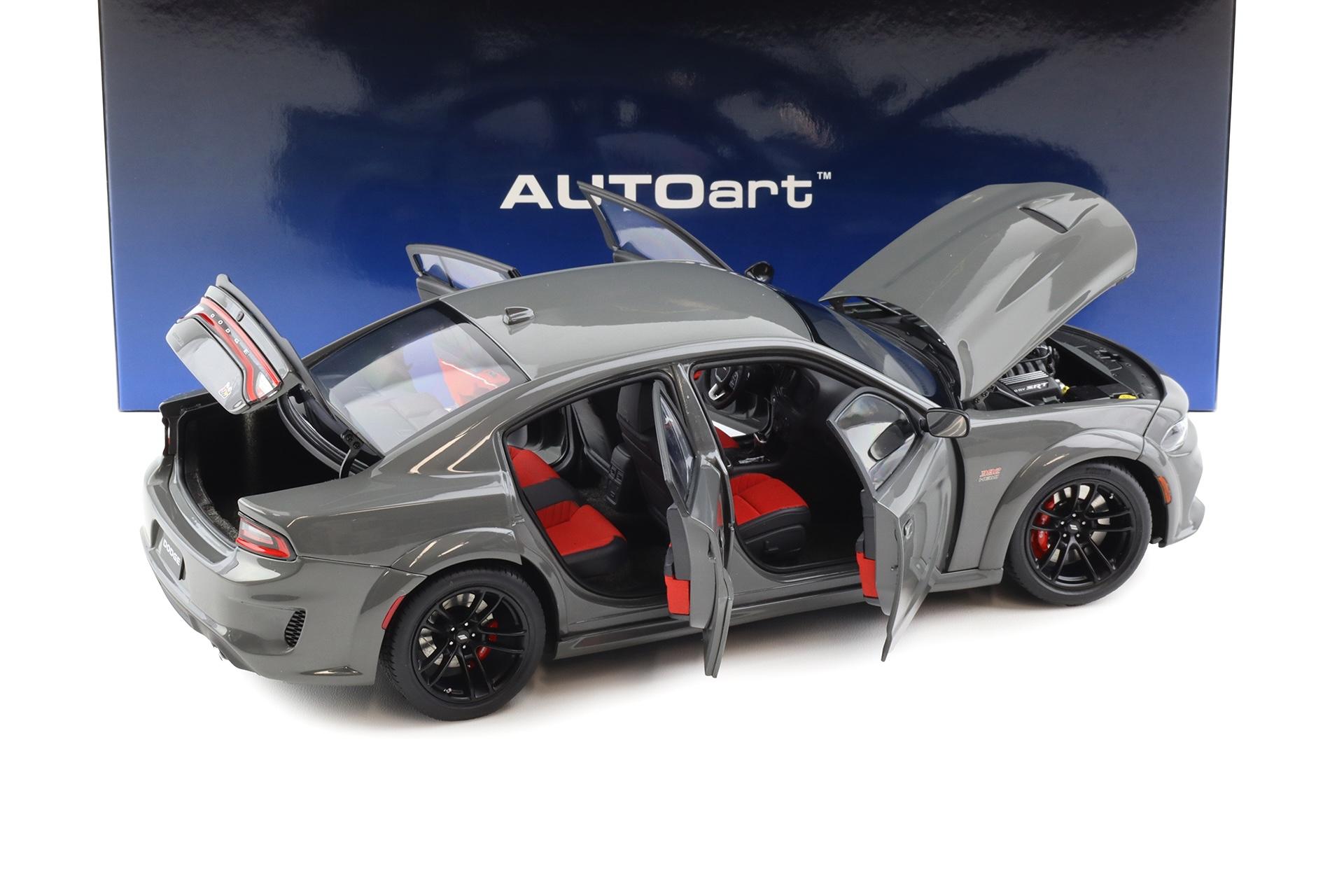 1:18 AUTOart Dodge Charger SCAT PACK Widebody Destroyer grey 71756