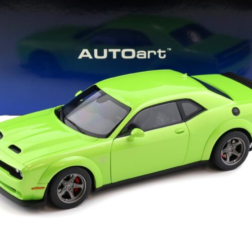 1:18 AUTOart Dodge Challenger SRT SUPER STOCK 2023 Sublime green 71769