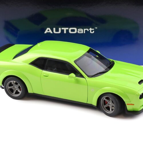 1:18 AUTOart Dodge Challenger SRT SUPER STOCK 2023 Sublime green 71769