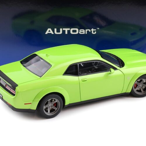 1:18 AUTOart Dodge Challenger SRT SUPER STOCK 2023 Sublime green 71769