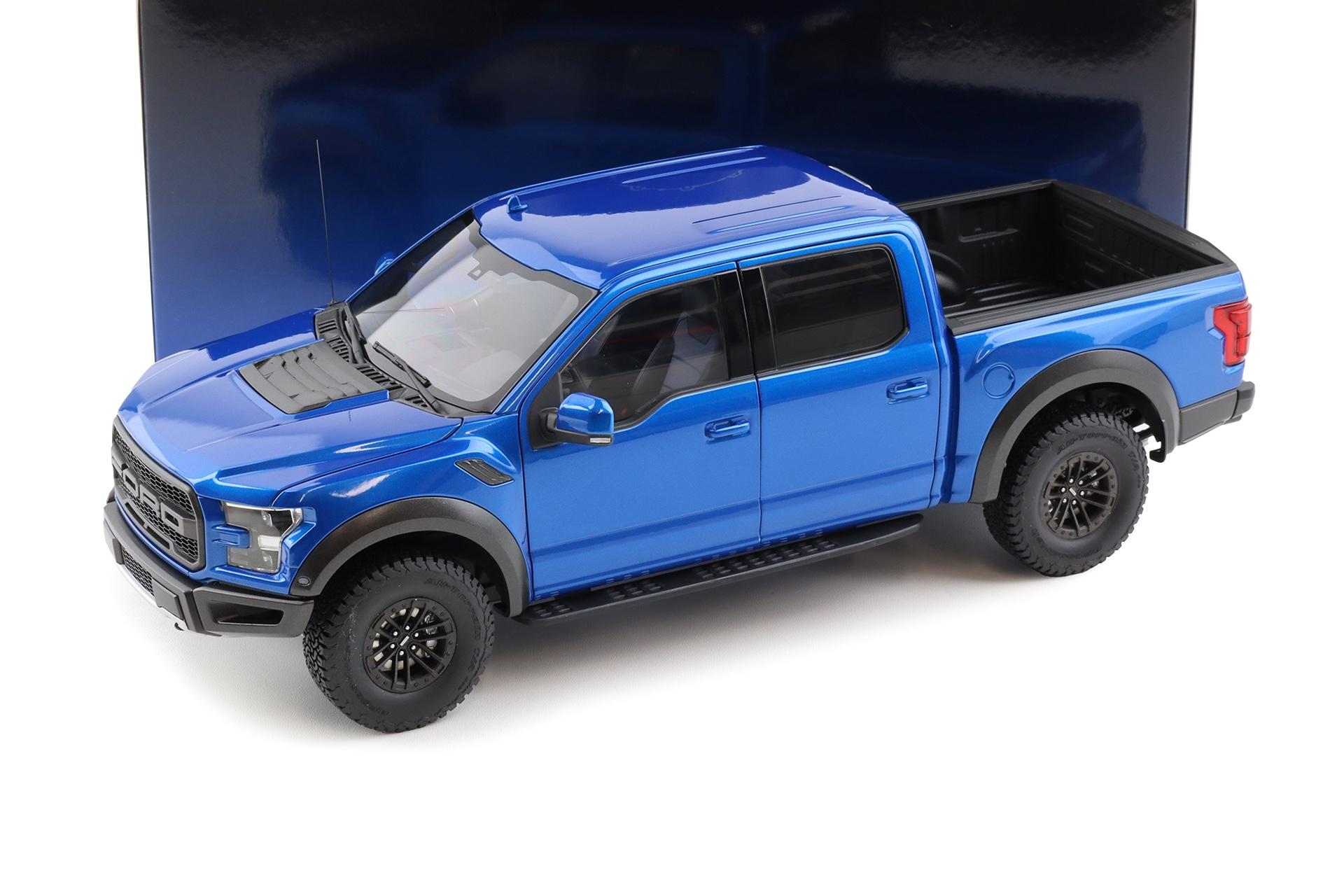 1:18 AUTOart Ford F-150 Raptor Supercrew Pickup 2019 Velocity blue 72949